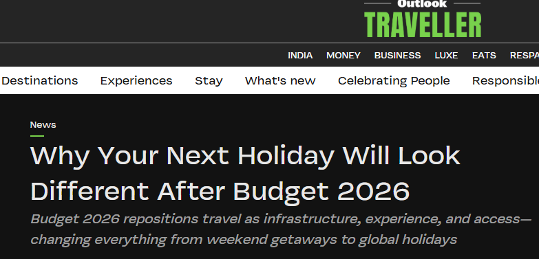 Outlook Traveller Feature